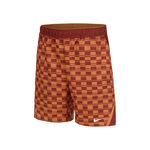 Abbigliamento Nike Nike Court Dri-FIT Victory High Rise 9in All Over Print Pantaloncini Uomini-Arancione,Marrone
