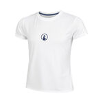 Abbigliamento da tennis Quiet Please Quiet Please Retriever Maglietta Ragazze-Bianco