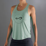 Abbigliamento Endless Endless Cercle Canottiera Donna-Verde,Blu Scuro