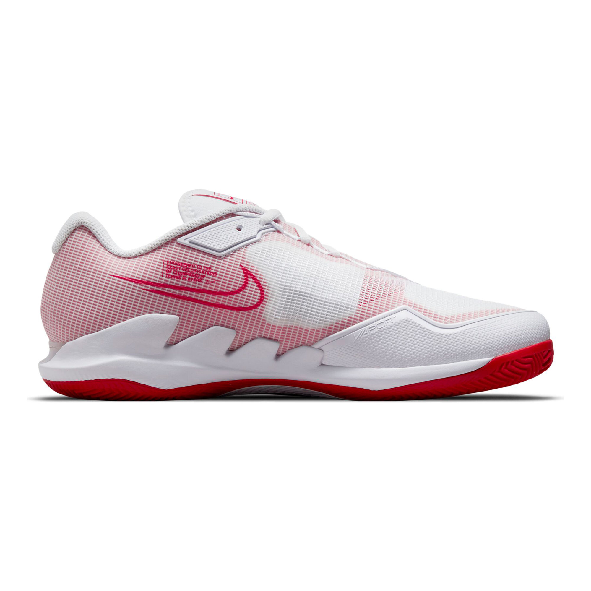 Nike Air Zoom Vapor Pro Scarpa Per Terra Rossa Uomini Bianco