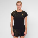 Abbigliamento BIDI BADU BIDI BADU Paris 2024 Maglietta Donna-Nero,Oro