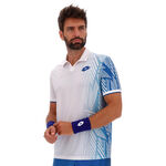 Lotto Lotto TECH VI - D3 POLO Polo Uomini-bianco, blu chiaro