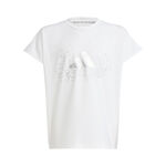 Abbigliamento adidas adidas Winter Maglietta Bambini-Bianco,Argento