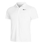 Abbigliamento da tennis Nike Nike Dri-Fit Solid Polo Uomini-Bianco