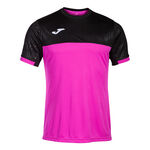 Abbigliamento Joma Joma Montreal Maglietta Uomini - rosa, nero