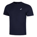 Abbigliamento ASICS ASICS Court Maglietta Uomini-Blu Scuro