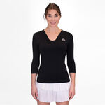 Abbigliamento BIDI BADU Crew V-Neck Longsleeve