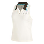Abbigliamento Nike Nike Court Dri-FIT Slam Canottiera Donna-Crema,Marrone