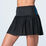 Racer Rib Pleated Skirt