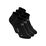 No Party XXL No Show Move Socks 6 Pack - black