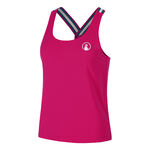 Abbigliamento Quiet Please Quiet Please Create Serve & Volley 2.0 Canottiera Donna-Rosa,Multicolore