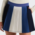 Abbigliamento Original Penguin Original Penguin Micro Pleated Gonna Donna-Blu,Crema
