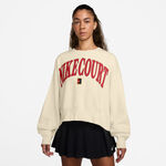 Abbigliamento Da Tennis Nike W Nkct Phnx Flc Oos Crew Hrtge