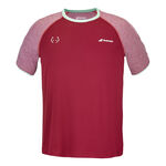 Abbigliamento Babolat Babolat Crew Neck Lebron Maglietta Uomini-Vino Rosso