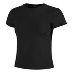 Abbigliamento Nike Nike Court Dri-Fit Advantage Maglietta Donna-Nero,Nero