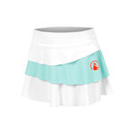 Abbigliamento Quiet Please Quiet Please Wild Flounce Gonna Ragazze-Bianco,Turchese