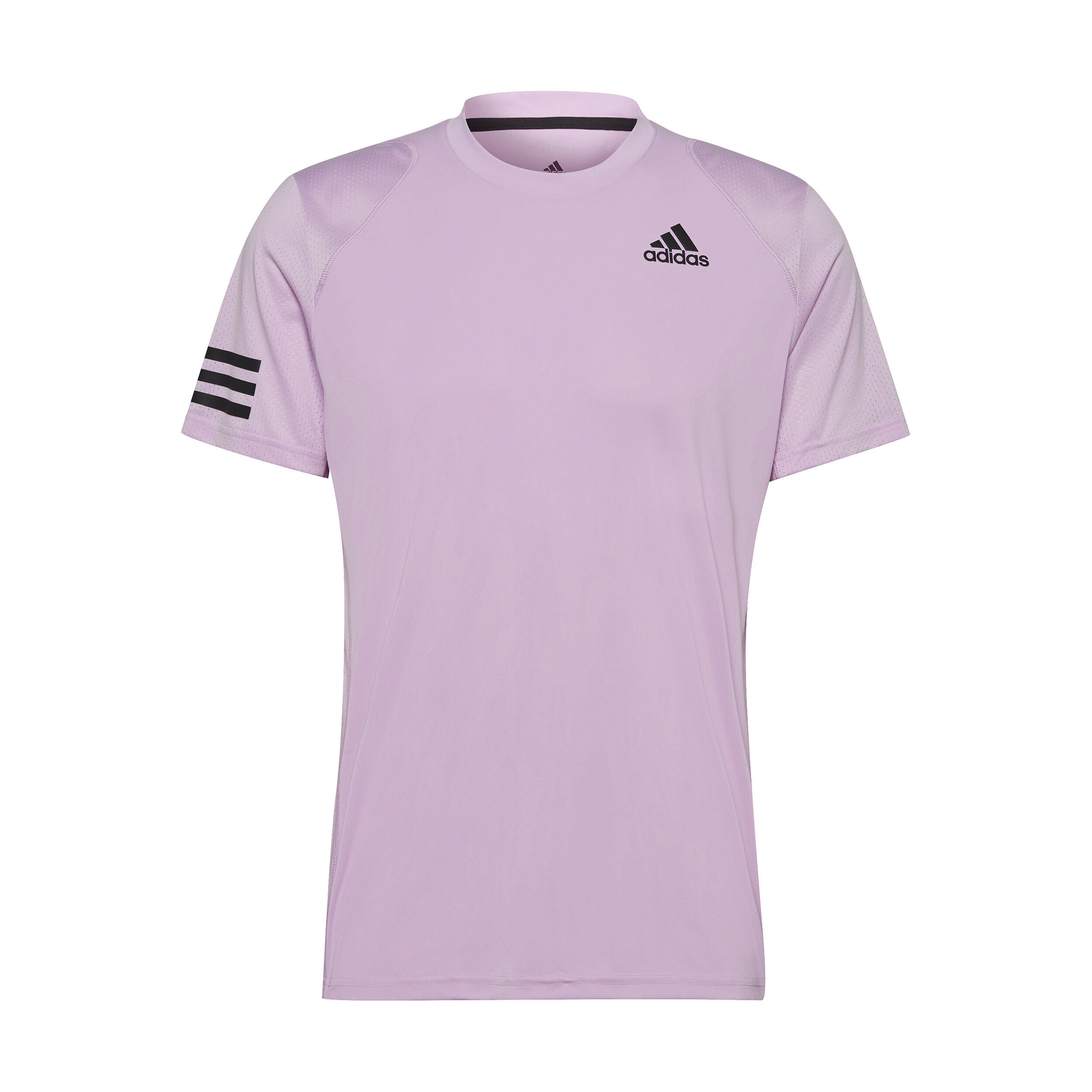 Buy adidas Club 3 Stripes Maglietta Uomini Lilla online Padel