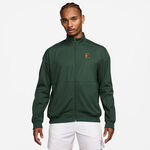 Abbigliamento da tennis Nike Nike Court Heritage Giacca da allenamento Uomini - verde scuro, verde scuro