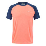 Abbigliamento Babolat Babolat Play Crew Neck Maglietta Uomini - corallo, blu