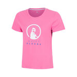 Abbigliamento Quiet Please Quiet Please Crushaseline Logo Canottiera Ragazze - rosa, bianco