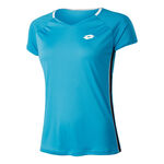 Lotto Lotto Squadra II PL Maglietta Donna-Turchese,Bianco