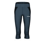 Abbigliamento HEAD HEAD Tech 3/4 Calzamaglia Donna-Blu Scuro