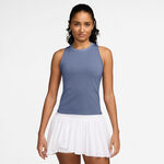 Abbigliamento da tennis Nike Nike Court Dri-Fit Advantage Canottiera Donna-Grigio-blu