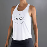 Abbigliamento Endless Endless Cercle Canottiera Donna-Bianco