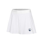 Abbigliamento Quiet Please Quiet Please Bounce Gonna Donna-Bianco,Blu Scuro