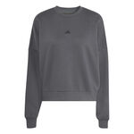 Abbigliamento adidas adidas Essentials Felpa Donna-grigio, nero