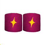 Abbigliamento Starvie Starvie Polsino Anti Sudore Confezione Da 2-Viola, Giallo