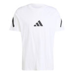 Abbigliamento adidas adidas Z.N.E. Maglietta Uomini-Bianco