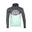 Bassem Lifestyle Hoody - dark grey/ mint