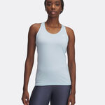 Abbigliamento Under Armour Under Armour Tech Racer Canottiera Donna-Grigio-blu