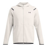 Abbigliamento Da Tennis Under Armour Ua Unstoppable Flc Fz Hd Eu-Wht