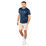 X-LOOP TEE  MARINE S