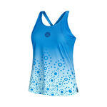Abbigliamento BIDI BADU BIDI BADU Grafic Illumination Canottiera Ragazze - blu, turchese