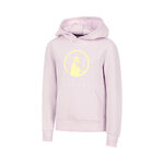 Abbigliamento Quiet Please Quiet Please Crushaseline Logo Felpa con cappuccio Ragazze-lilla, giallo
