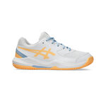 Scarpe da padel ASICS ASICS Gel-Dedicate 8 Scarpa da padel Bambini - bianco, arancione