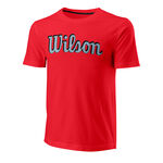 Abbigliamento Wilson Script Eco Tee Slimfit