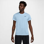 Abbigliamento Nike Nike Court Dry Victory Maglietta Uomini-Blu Chiaro