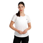 Abbigliamento da tennis BIDI BADU BIDI BADU Crew 2.0 Chill Maglietta Donna-bianco