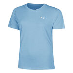 Abbigliamento Under Armour Under Armour Tech Twist Maglietta Donna - blu, 