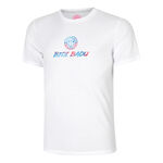 Abbigliamento BIDI BADU BIDI BADU Logo Chill Maglietta Uomini - bianco, 