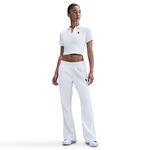Abbigliamento Nike Nike Court Heritage Crop Polo Donna-Bianco