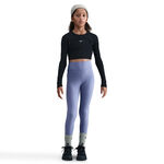 Abbigliamento Nike Nike Dri-FIT One All Over Print Calzamaglia Ragazze - grigio-blu, bianco