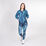 Abiba Tech Mesh Tight - dark blue, aqua