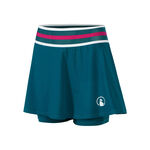 Abbigliamento Quiet Please Quiet Please Create Bounce Gonna Donna-Color Petrolio,Multicolore