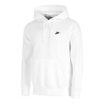 Abbigliamento Nike Nike Club Felpa Con Cappuccio Uomini-Bianco