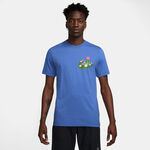 Abbigliamento Nike Nike Court Oc Maglietta Uomini-Blu